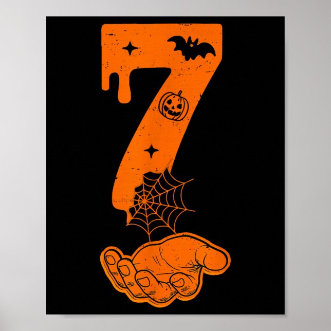 Nummer 67 Matchande Sex Sju 6 7 Meme 6 7 Hallowee Poster (Framsidan)