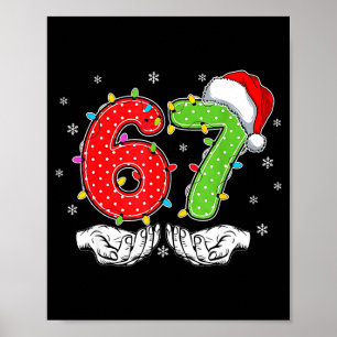 Nummer 67 Matchande Sex Sju 6 7 Meme 6-7 Jul Poster