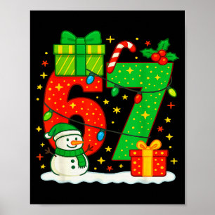 Nummer 67 Meme Matchande Julpar 67 Sex Se Poster