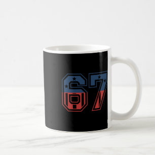 Nummer 67 Usa  Kaffemugg