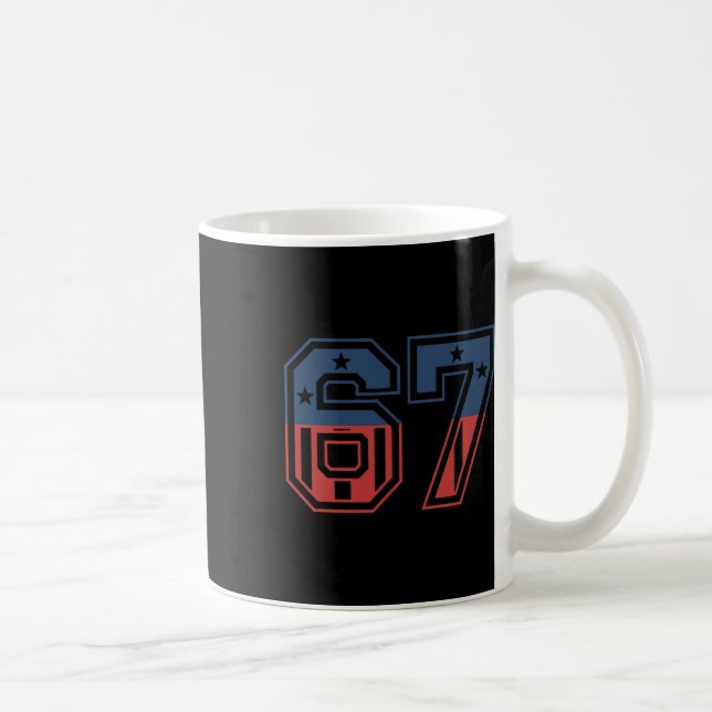 Nummer 67 Usa  Kaffemugg (Höger)