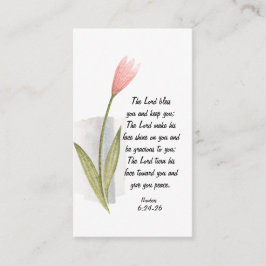 Nummer 6:24-26 Herren Bless You och Behålla You Visitkort