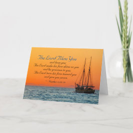 Nummer 6 24-26 Herren välsignar dig och behållan d Kort