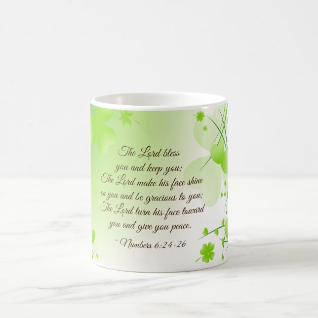 Nummer 6 24-26 Lord Bless You Irish Design Kaffemugg (Center)