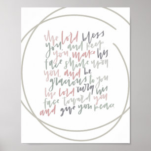 Nummer 6:24 - Lord Bless You - Poster
