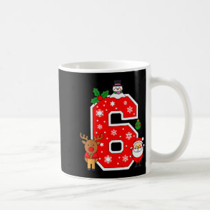 Nummer 6 67 Meme Par Pyjamas Jul Matchande Kaffemugg