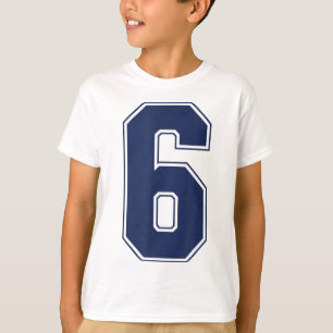 Nummer 6 7 Par Kostym Duo 67 Sex Sju Meme Rolig T Shirt