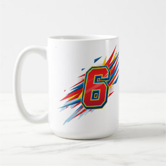 "Nummer 6: En symbol för harmoni och Kärlek" Kaffemugg