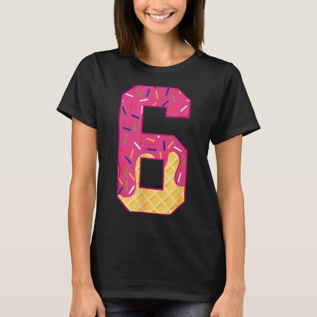 Nummer 6 Glassdråpe 67 Meme Par Halloween C T Shirt (Framsida)