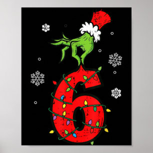Nummer 6 Matchande 67 Meme 6 7 Jul Pojkar Ungdom Poster