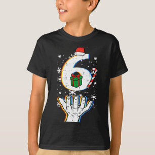 Nummer 6 Matchande 67 Meme Jul 6 7 Xmas Män W T Shirt