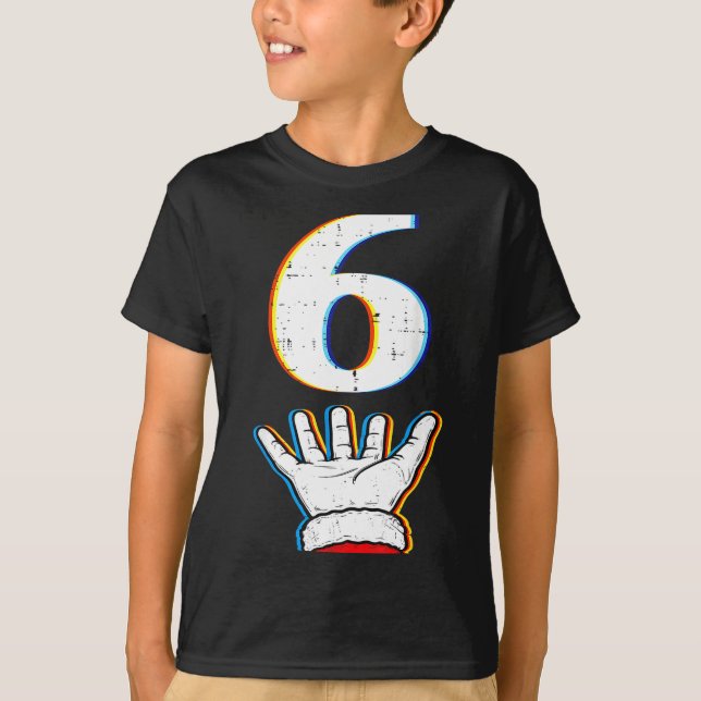 Nummer 6 Matchande 67 Meme Jul Pyjamas Män Wo T Shirt (Framsida)