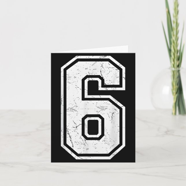 Nummer 6 Matchande 67 Meme Kostym Män Kvinnor Barn Kort (Framsida)