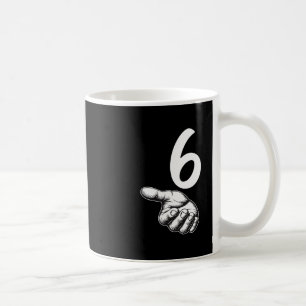 Nummer 6 Matchande Duo 67 Meme Gen Alpha Slang Hal Kaffemugg