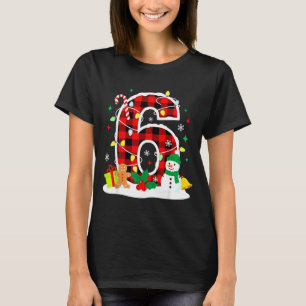 Nummer 6 Roligt 67 Sex Sju Meme Matchande Par C T Shirt