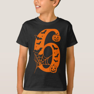 Nummer 6 Roligt Meme-uttryck 6 7 Sex Sju Halloween T Shirt