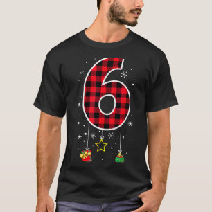 Nummer 6 Roligt Meme-uttryck 6 7 Sex Sju Jul T Shirt