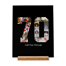 Nummer 70 Fotokollage