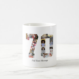 Nummer 70 Fotokollage Kaffemugg