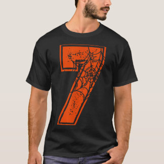 Nummer 7 67 Meme Halloween Pumpa Kostym Matchande T Shirt