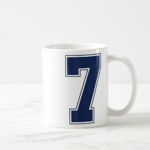 Nummer 7 6 Par Kostym Duo 67 Sex Sju Meme Rolig Kaffemugg