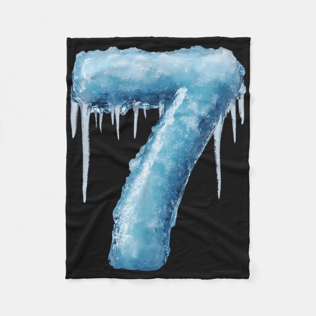 Nummer 7 Fire Ice Nummer Sex Sju Meme 67 Alpha S Fleecefilt (Framsidan)