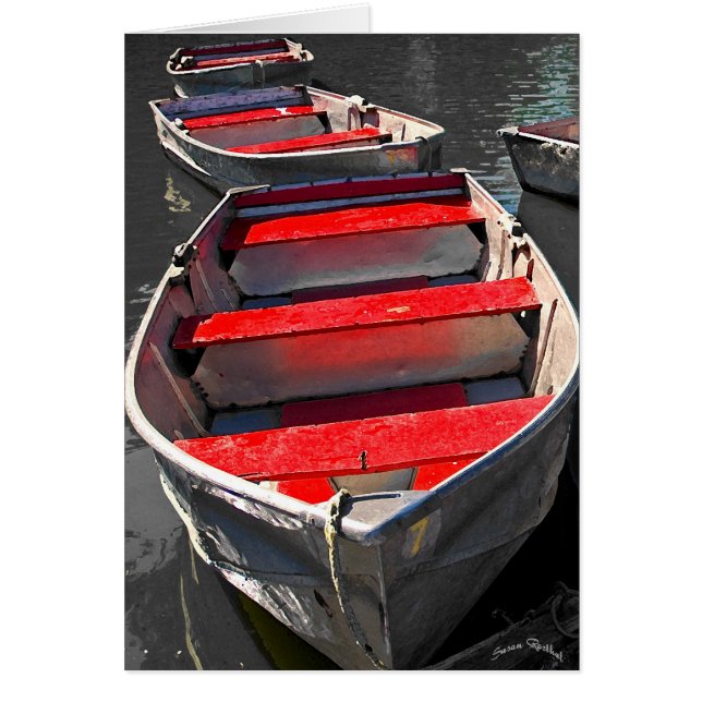 Nummer 7 hälsningskort (Framsidan)