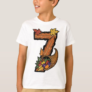 Nummer 7 Matchande 67 Meme 6 7 Thanksgiving Pojkar T Shirt