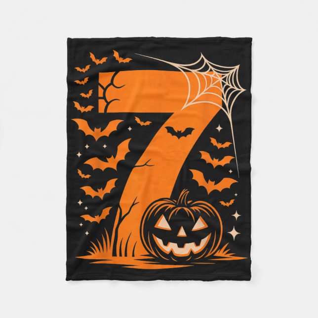 Nummer 7 Matchande 67 Meme Halloween-kostym Män Kv Fleecefilt (Framsidan)