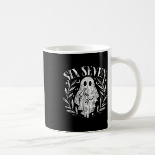 Nummer 7 Matchande 67 Meme Halloween-kostym Män Kv Kaffemugg
