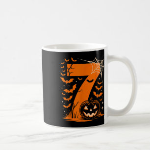 Nummer 7 Matchande 67 Meme Halloween-kostym Män Kv Kaffemugg