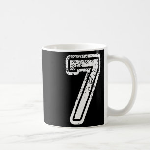 Nummer 7 Matchande 67 Meme Halloween Kostym Män Kv Kaffemugg