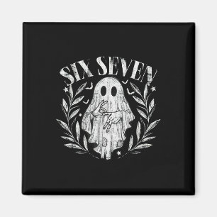 Nummer 7 Matchande 67 Meme Halloween Kostym Män Kv Magnet