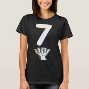 Nummer 7 Matchande 67 Meme Halloween Kostym Män Kv T Shirt