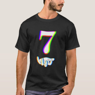 Nummer 7 Matchande 67 Meme Halloween Kostym Män Kv T Shirt