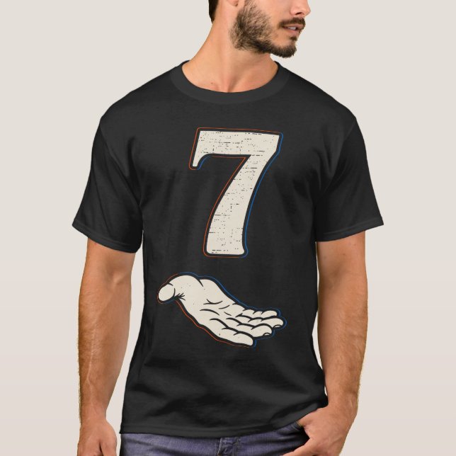 Nummer 7 Matchande 67 Meme Halloween Kostym Män Kv T Shirt (Framsida)