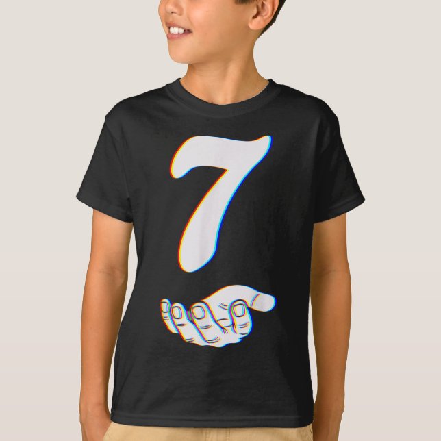 Nummer 7 Matchande 67 Meme Halloween Kostym Män Kv T Shirt (Framsida)