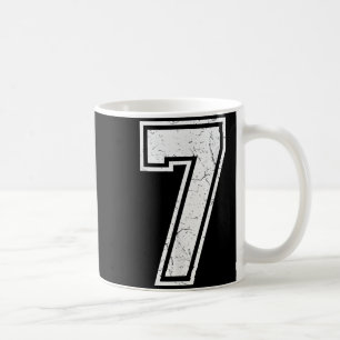 Nummer 7 Matchande 67 Meme Kostym Män Kvinnor Barn Kaffemugg