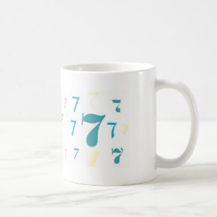 Nummer 7 mugg