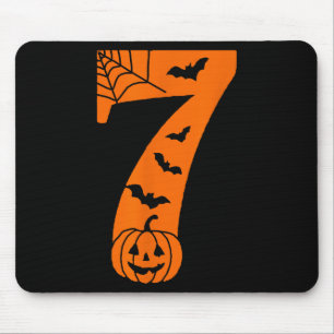 Nummer 7 Roligt Meme-uttryck 6 7 Sex Sju Halloween Musmatta