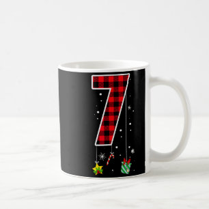 Nummer 7 Roligt Meme-uttryck 6 7 Sex Sju Jul Kaffemugg