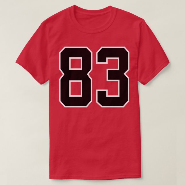 Nummer 81 t shirt (Design framsida)