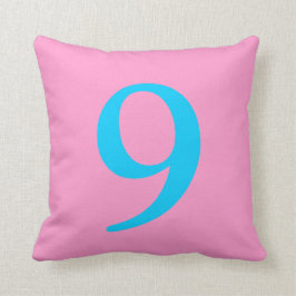 Nummer 9 kudde