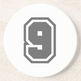 Nummer 9 underlägg sandsten