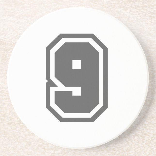 Nummer 9 underlägg sandsten (Framsidan)