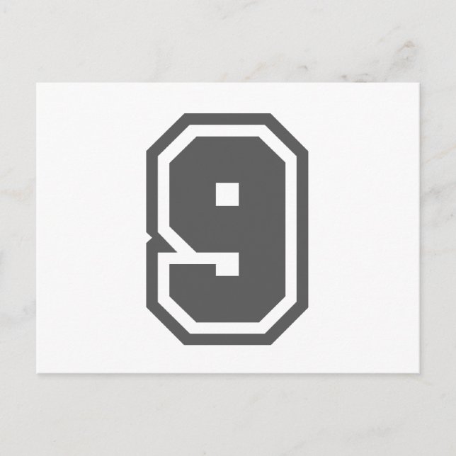 Nummer 9 vykort (Framsida)