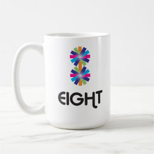 Nummer åtta kaffemugg