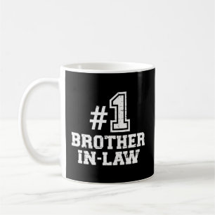 Nummer ett 1 Brother-in-Law Kaffemugg