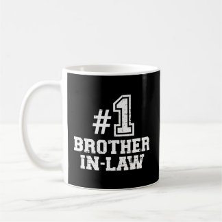 Nummer ett 1 Brother-in-Law Kaffemugg