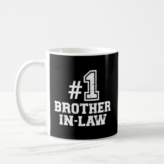 Nummer ett 1 Brother-in-Law Kaffemugg (Vänster)